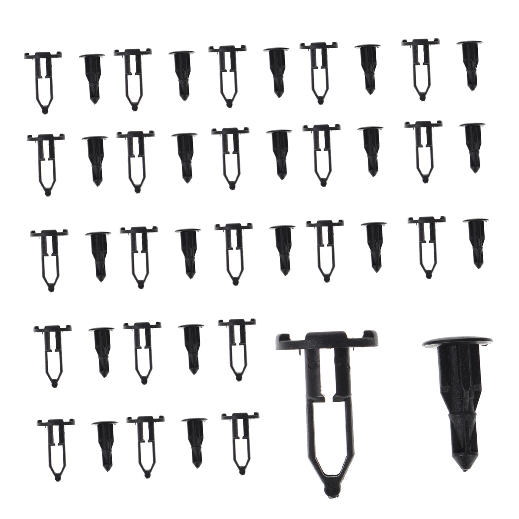 Ciieeo 50 Stück vordere Stoßstangenclips Auto verkleidung Clips Auto Zierleisten Clips Auto Bumper Halterung Stoßfänger Retainer Clips Auto-Stoßstangen-Clips Stoßfänger Clips Nylon Black Ciieeo 50 Stück vordere Stoßstangenclips Auto verkleidung Clips Auto Zierleisten Clips Auto Bumper Halterung Stoßfänger Retainer Clips Auto-Stoßstangen-Clips Stoßfänger Clips Nylon Black von Ciieeo