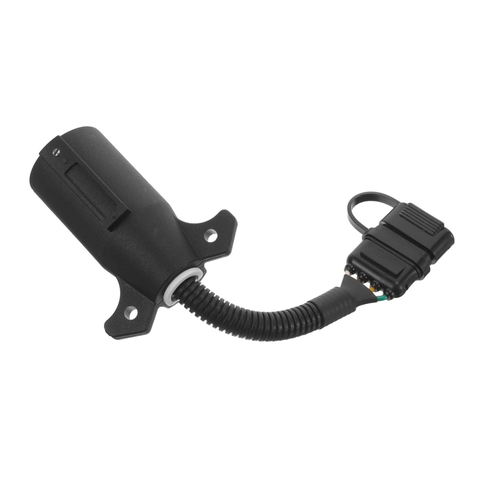 Ciieeo Amerikanischer Adapter Verkabelung der Anhängerkupplung Anhänger Reparaturteil Anhängerzubehör 4-polige Anhängersteckdose Stecker für Kabelbaum 4-Wege-Stecker Kupfer Schwarz Ciieeo Amerikanischer Adapter Verkabelung der Anhängerkupplung Anhänger Reparaturteil Anhängerzubehör 4-polige Anhängersteckdose Stecker für Kabelbaum 4-Wege-Stecker Kupfer Schwarz von Ciieeo
