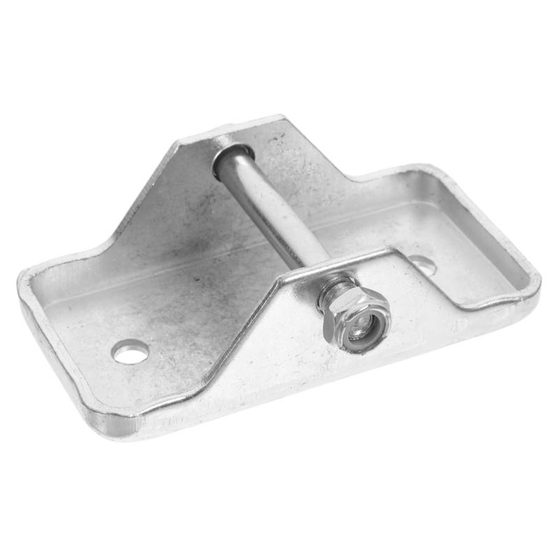 Ciieeo Anhänger Jack Bodplatte Teile Für Bootsanhänger Anhängerteile Fuß Des Anhängerhebers Anhängerzubehör Offroad-buchse Buchsenblock Galvanisiertes Eisen Silver von Ciieeo