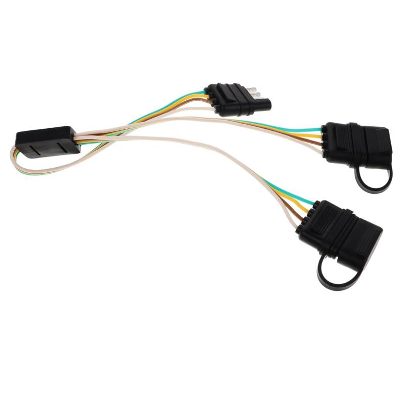 Ciieeo Anhängerverkabelung mit Adapter für Anhängerlichter Langlebiger Kabelbaum für Stabile Verbindung und Einfache Installation Fahrzeugen für Verschiedene von Ciieeo