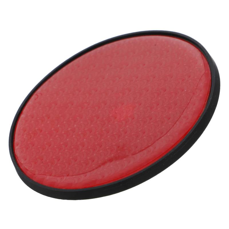 Ciieeo Auto Achterbahn Auto Untersetzer Tassenuntersetzer fürs Auto Getränkehalter für Tassenuntersetzer dekorativer Untersetzer Armaturenbrett-Untersetzer PVC rot von Ciieeo