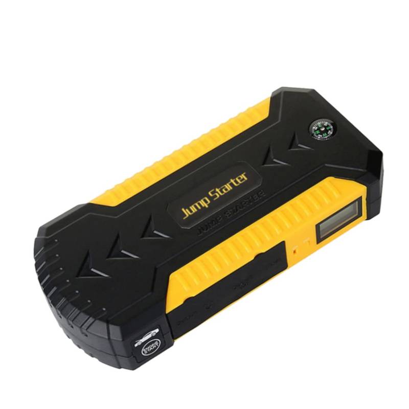 Ciieeo Auto Notstarter Starthilfe Auto Ersatzbatterie Tragbare Autobatterie Externes Autoladegerät Auto Jumper Schwarz von Ciieeo