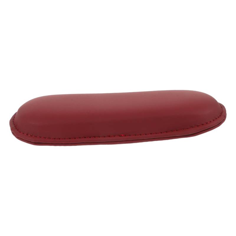 Ciieeo Auto Seitentür Armlehnenpolster Schaum Knieschoner Auto Armlehne Pad Kissen Fahren Autoarm Unterlage Pads Kniestütze Autotür Armlehne Mikrofaser-leder Rot von Ciieeo