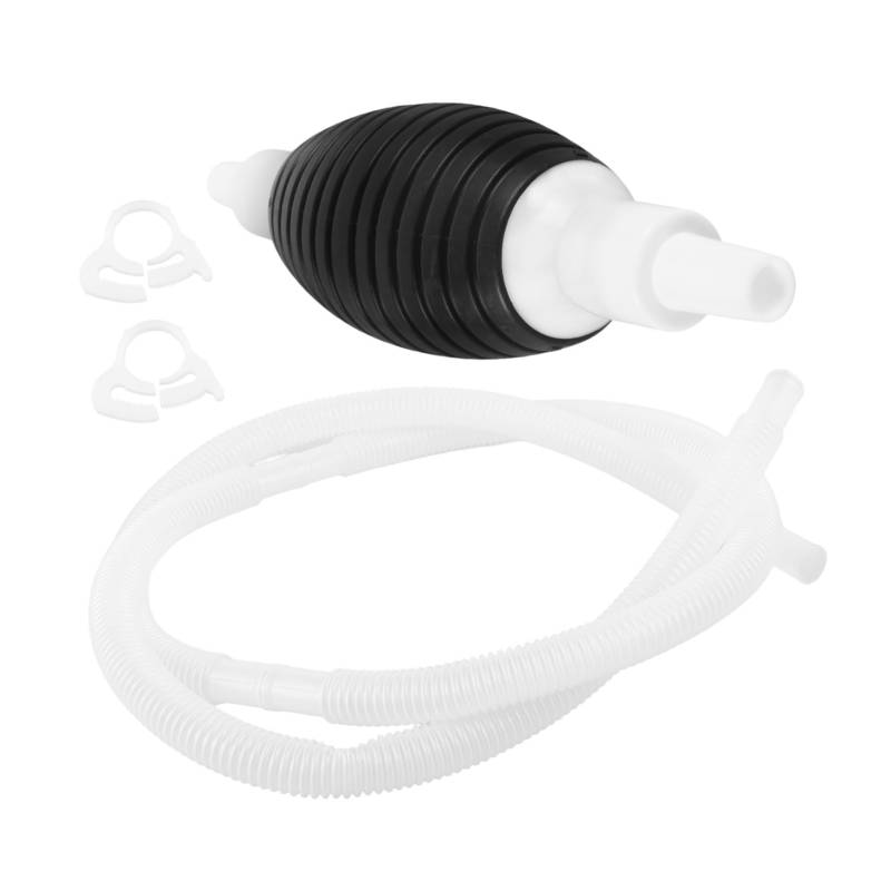 Ciieeo Handpumpen Extraktor Mit Kunststoffschlauch Tragbare Inline Flüssigkeitspumpe Für Manuelle Automobil Handpumpe Handgaspumpe Absaugen Von Flüssigkeit Eva Pvc Schwarz von Ciieeo