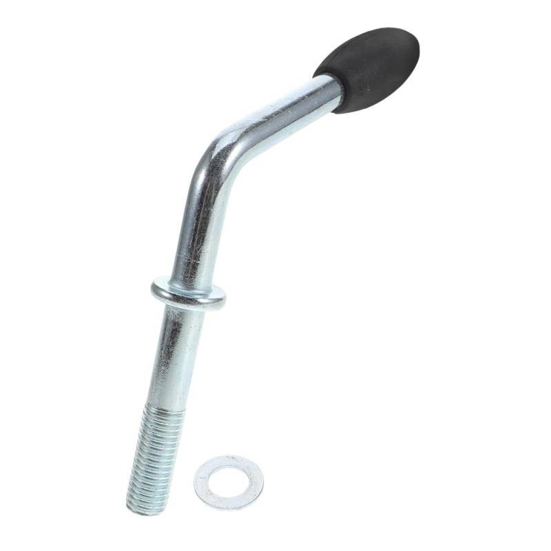 Ciieeo Handrocker Jack Wagenhebergriffstange Wagenheberkurbel für Anhänger gebogen Wohnwagen Pop-Up-Kurbel für Wohnmobile Pop-up-Camper-Kurbel Legierung Silver von Ciieeo