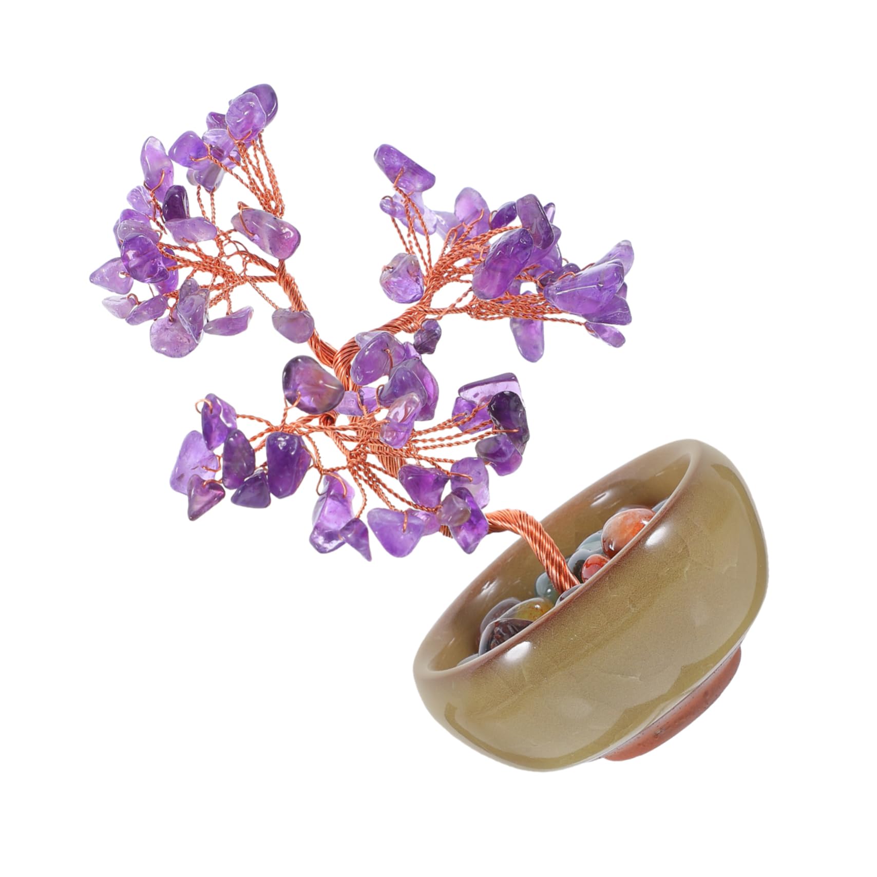 Ciieeo Kristallbaumsteinbaum Natursteinverzierung Energiekristallbäume Chakra-Steine Bonsai-kristallbaum Chakra- Chakra-edelsteinbaum Chakra -bäume Eisen Violett Ciieeo Kristallbaumsteinbaum Natursteinverzierung Energiekristallbäume Chakra-Steine Bonsai-kristallbaum Chakra- Chakra-edelsteinbaum Chakra -bäume Eisen Violett von Ciieeo