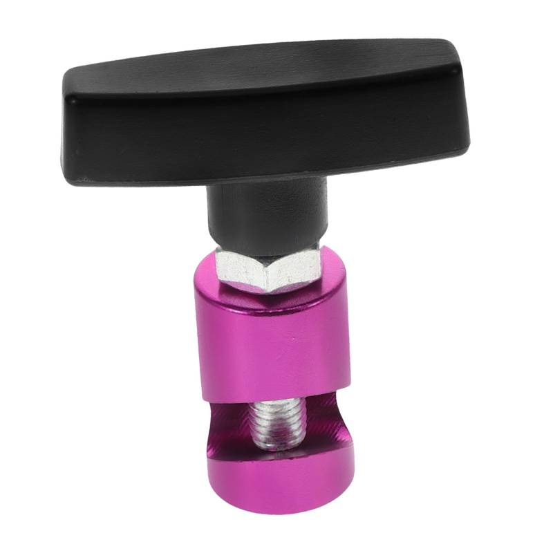 Ciieeo Luftdruckstange Anti-Slip-Werkzeug Hebehilfe-Klemmwagen Haubenstrebe Klemme Halteklammer anheben Kabelschutzrampe Haubenstützenstangenclip Aluminium von Ciieeo