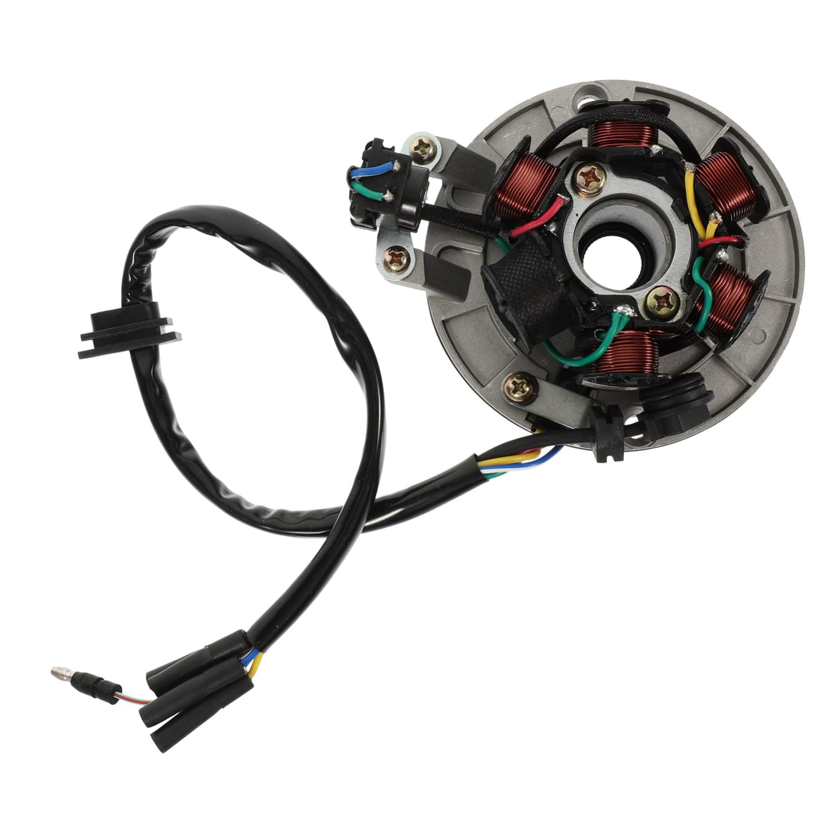 Ciieeo Magnetische Statorspule Spulenzündung Austauschbare Auto-zündspule Zündstarter Zündspulenstarter Motorstarter Automatischer Zündspulenwechsel Metall Silver Ciieeo Magnetische Statorspule Spulenzündung Austauschbare Auto-zündspule Zündstarter Zündspulenstarter Motorstarter Automatischer Zündspulenwechsel Metall Silver von Ciieeo