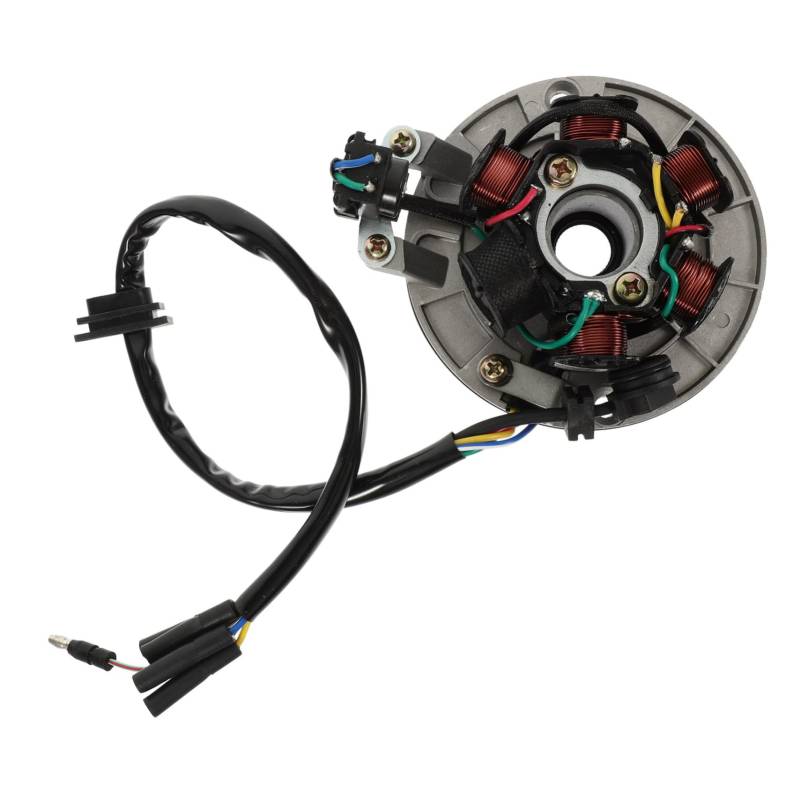 Ciieeo Magnetische Statorspule Spulenzündung Austauschbare Auto-zündspule Zündstarter Zündspulenstarter Motorstarter Automatischer Zündspulenwechsel Metall Silver von Ciieeo