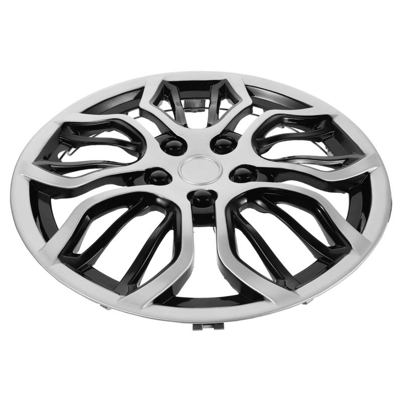 Ciieeo Radkappen Radkappe Radkappe Anhängernabenabdeckung Radabdeckungen Radnabenkappen Radnabenabdeckung Felgenabdeckung Nabenkappen für Autoräder Aluminiumlegierung Silver von Ciieeo