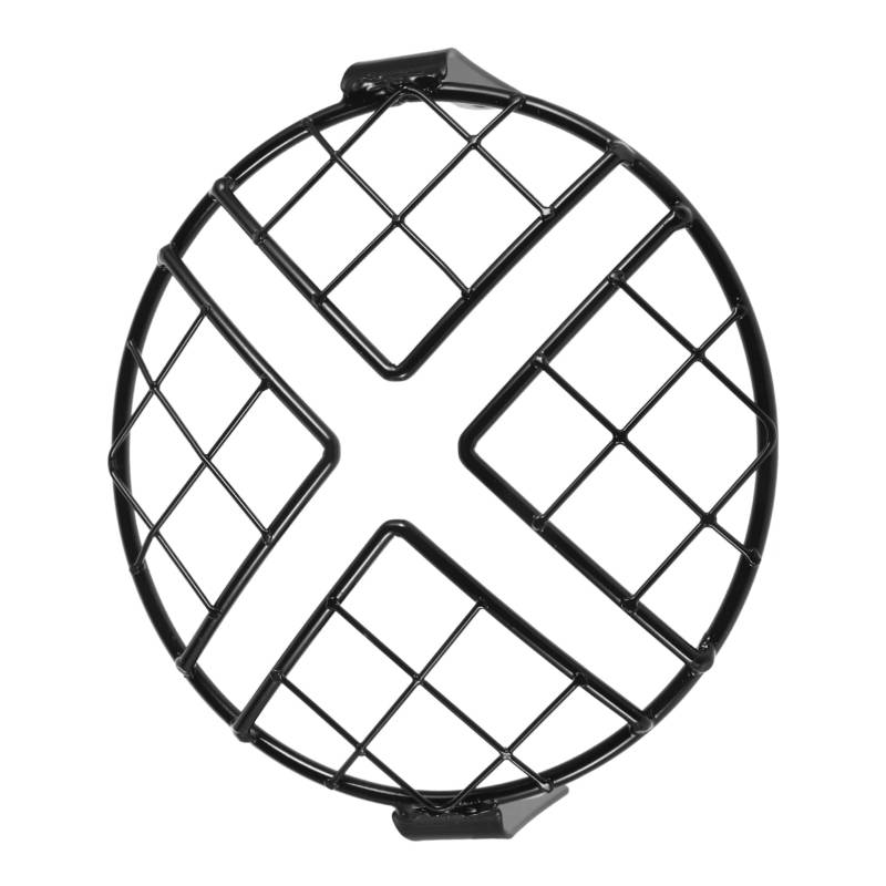 Ciieeo Scheinwerferschutzabdeckung Biker Deflektor Motorradzubehör Universal Scheinwerferschutzhaubenschutz Motorradabdeckung Wasserdichter Motorrad Scheinwerfergrill Frontschmutz von Ciieeo