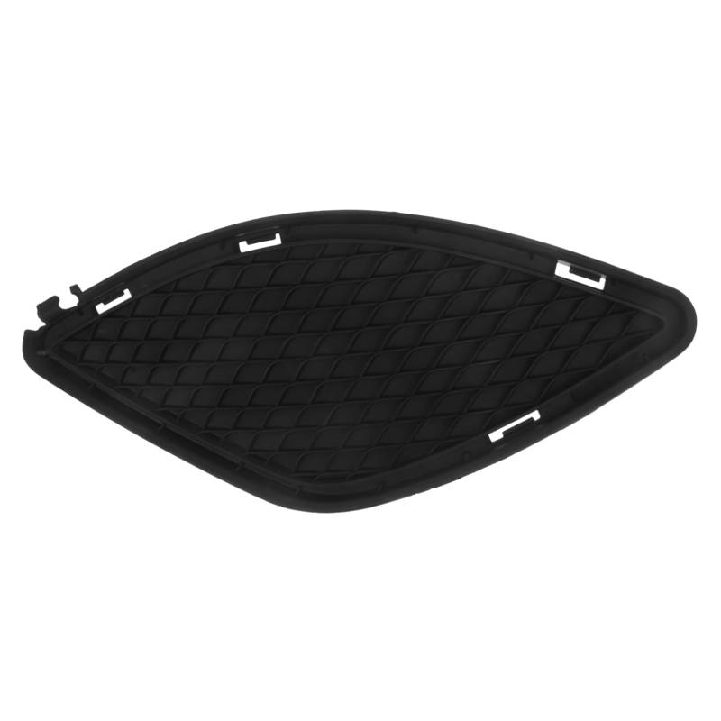 Ciieeo Stoßstangengrill Frontgrill Grillteile Glanz Auto Frontstoßstangenabdeckung Blende Außen Frontstoßstangenblende Abdeckung Schwarz Frontstoßstangenseitenblende Abdeckung Grill von Ciieeo