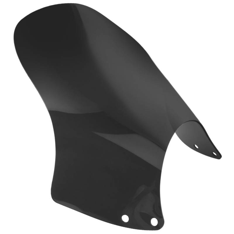 Ciieeo Windschutzscheibe Motorrad Windabweiser Abdeckung Zubehör Straßenfront Windabweiser Für Motorrad Motorrad Windschutzscheibe Motorrad Windschutzscheiben Ersatz PC Schwarz von Ciieeo