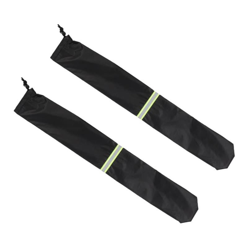 Ciieeo Wischerabdeckung Klinge Automobil Echt Scheibenwischer Schutz Wischerblatt Universal- Schnee Regen Wischblätter Frost Kratzen Polyester Black von Ciieeo