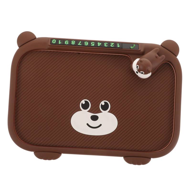 Ciieeo rutschfeste Matte Auto-Armaturenbrett Auto armaturenbrett Abdeckung Anti-Rutsch-Matte für Autotelefonhalter Halterung für das Armaturenbrett PVC Light Brown von Ciieeo