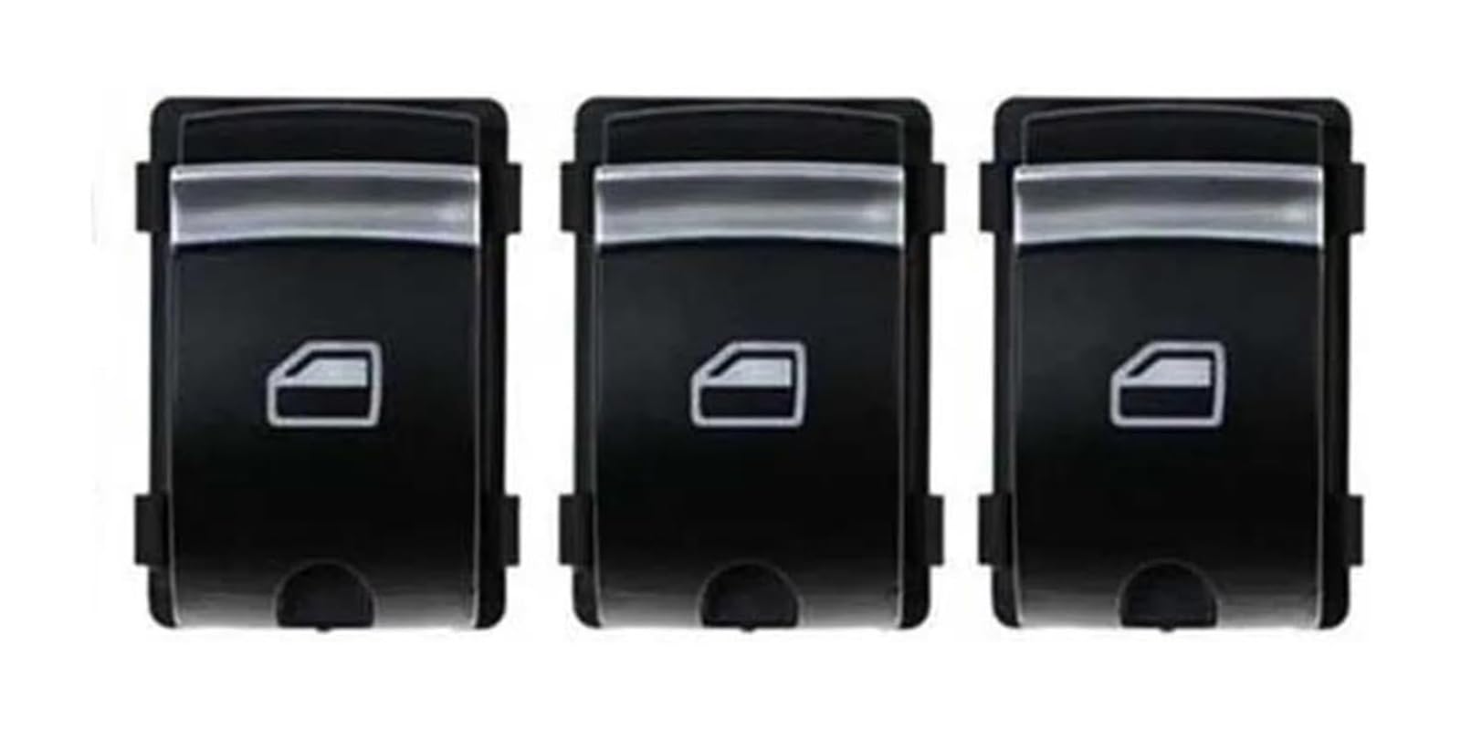 Fensterheber Hauptschalter Abdeckung Für A3 8P A6 S6 RS6 C6 Q7 2004-2011 Hauptfensterschalter-Steuertaste 4F0959851H 4F0959855(Three Button) von Ciloc