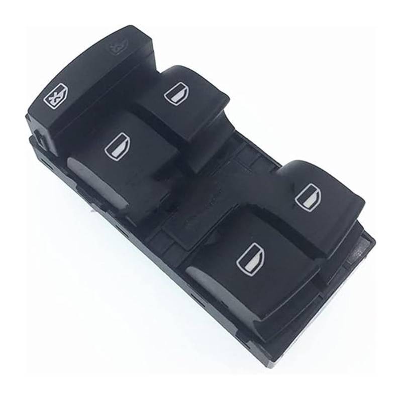 Fensterheber Hauptschalter Abdeckung Für A6 C6 2006-2007 Seite Elektrische Power Master Fenster Schalter Taste 4F0959851 Master Control Schalter Fahrer von Ciloc