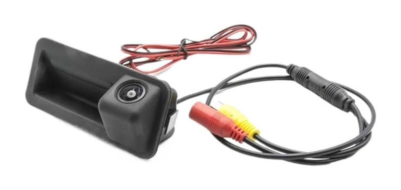 Keine Verzögerung Rückfahrkamera Mit Für F&ord Für Fiesta MK6 Fließheck 2009~2017 AHD 720P Auto Rückansicht Kamera Stamm Griff Reverse Parkplatz Backup Kamera(D170 AHD 720P) von Ciloc