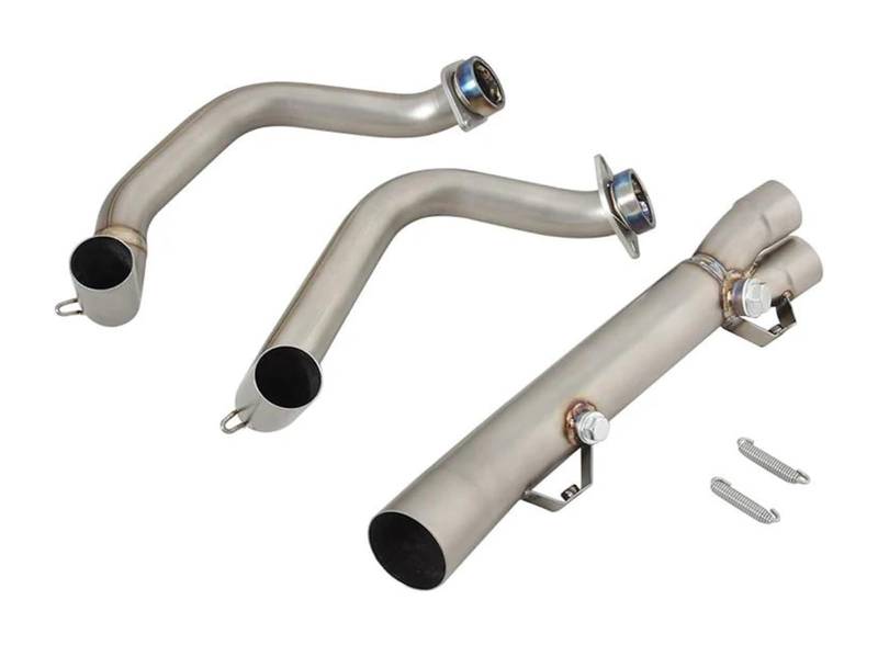 Motorrad Auspuff Mittelrohr Für B&MW F900R F900XR 2020-2024 Slip On Motorrad-Auspuff-Fluchtsystem Front Link Pipe Schalldämpfer Motorrad-Auspuff-Endschalldämpfer von Ciloc