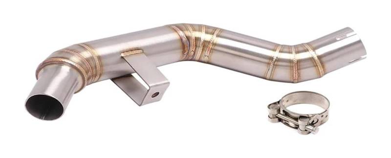 Motorrad Auspuff Mittelrohr Für B&enelli 502 C 502C Slip Auf Motorrad Edelstahl Middle Link Rohr Rohr -Auspuff -Fluchtsystem Verbinden Sie Schalldämpfer von Ciloc