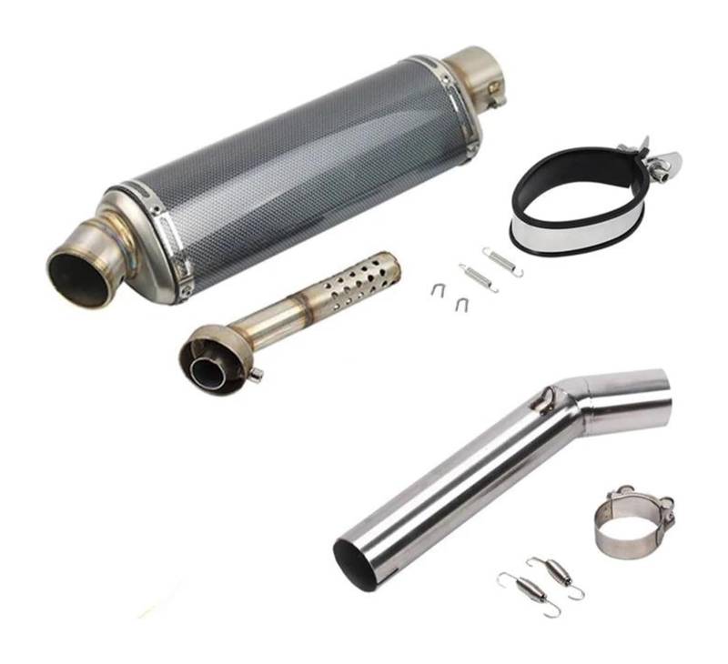 Motorrad Auspuff Mittelrohr Für CB1300 2003-2015 Motorrad Auspuff Endschalldämpfer Auspuff Flucht Schalldämpfer Mittleren Link Rohr(Type a) von Ciloc