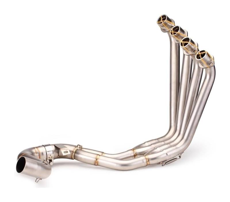 Motorrad Auspuff Mittelrohr Für CBR 650R 2014-2021 CBR650F CBR650 CB650F Motorrad Auspuff Slip-On Front Link Rohr Flucht Volle System Verbinden(2) von Ciloc