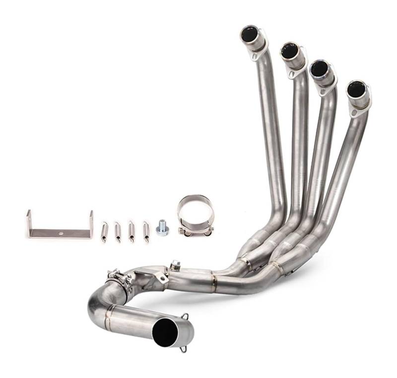 Motorrad Auspuff Mittelrohr Für CBR 650R 2014-2021 CBR650F CBR650 CB650F Motorrad Auspuff Slip-On Front Link Rohr Flucht Volle System Verbinden(3) von Ciloc