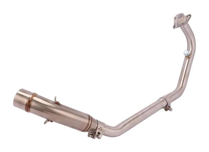 Motorrad Auspuff Mittelrohr Für CBR125 CBR125R CB125R CBR 125R CB 125 2017-2021 Motorrad Auspuff Flucht Schalldämpfer Ändern Vorne Mitte Link Rohr Slip-auf von Ciloc