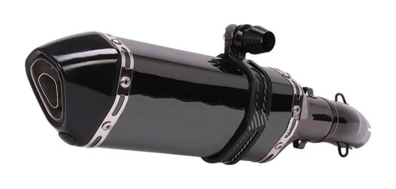 Motorrad Auspuff Mittelrohr Für Kawa&saki Für Ninja 400 EX400 Z400 2018-2023 Slip Auf Motorrad Auspuff Escape System Ändern Schalldämpfer Mittleren Link Rohr von Ciloc