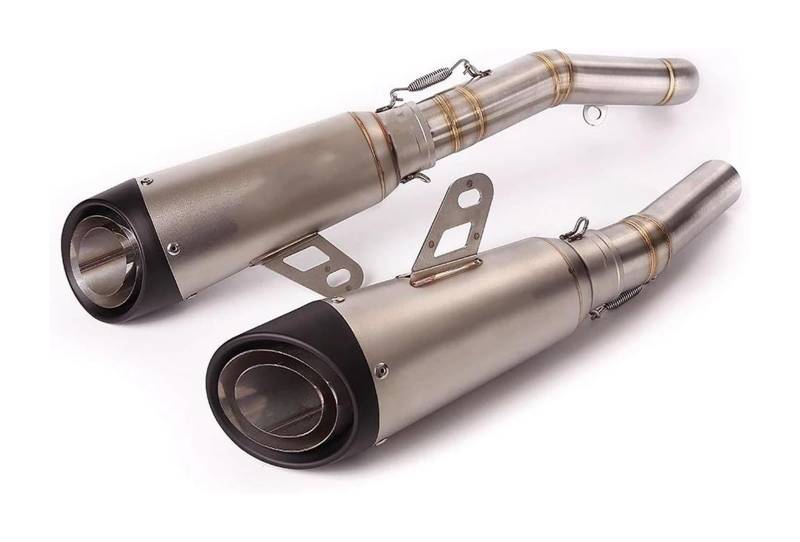 Motorrad Auspuff Mittelrohr Für Kawa&saki Z1000 2007-2009 Motorrad Volle System 51mm Auspuff Endrohr Mid Verbinden Link Tipps Links Rechts von Ciloc