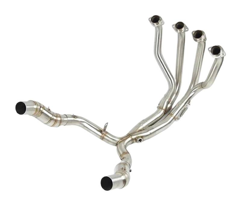 Motorrad Auspuff Mittelrohr Für Kawa&saki Z1000 2010-2021 Geändert Motorrad Auspuff Vorne Unten Rohr Auspuff Fächerkrümmer Midlle Link Rohr von Ciloc