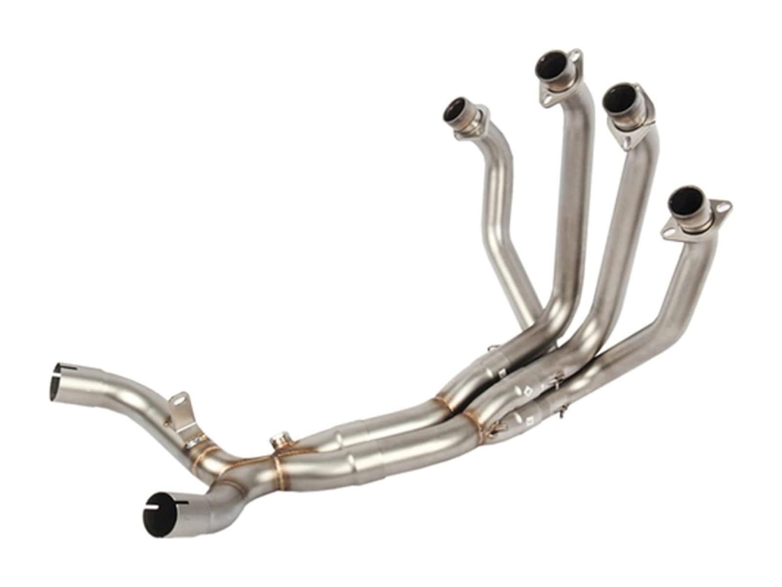 Motorrad Auspuff Mittelrohr Für Kawa&saki Z1000 Z1000SX 2010-2020 Motorrad Slip On Modifizierter Auspuff Schalldämpfer Vent Vorne Mitte Link Rohr Flucht Schalldämpfer(1) von Ciloc