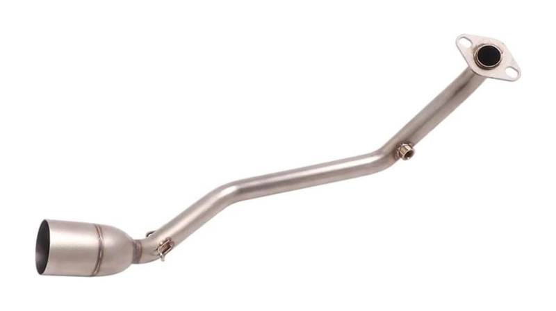 Motorrad Auspuff Mittelrohr Für PCX125 PCX150 PCX 125 PCX 150 2021-2023 Motorradauspuff Endschalldämpfer Slip On Motorrad Escape Front Link Rohr Schalldämpfer von Ciloc