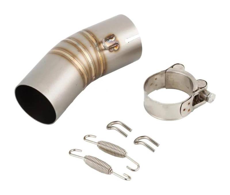 Motorrad Auspuff Mittelrohr Für Suz&uki GSXR 1000 GSXR1000 GSX-R1000 2012-2021 Slip-on Motorrad Auspuff Flucht Schalldämpfer Mitte Link Rohr von Ciloc