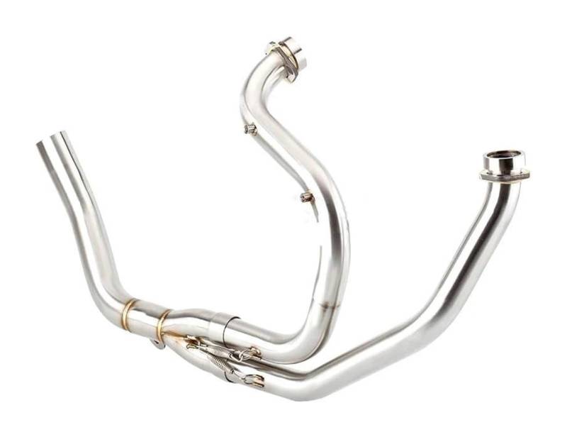 Motorrad Auspuff Mittelrohr Für T&RANSALP 650 XL650V XL 650 V XL650 2000-2007 Slip-on Motorrad Auspuff Flucht Schalldämpfer Header Verbindungsrohr von Ciloc