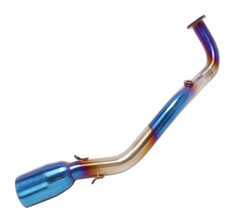 Motorrad Auspuff Mittelrohr Für Y&amaha Für Xmax 125 X MAX125 2021 2022 Slip On Motorrad-Auspuffanlagen Modifiziertes Vorderes Verbindungsrohr(2) von Ciloc