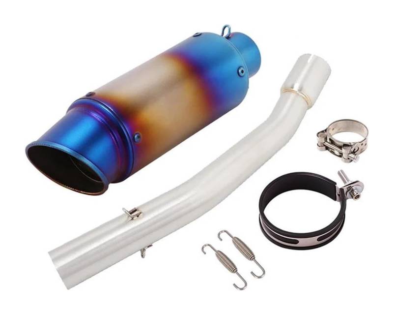 Motorrad Auspuff Mittelrohr Für Y&amaha R1 YZF-R1 1998-2003 Motorradauspuff Endschalldämpfer Auspuff Fluchtschalldämpfer Mid Link Pipe Zubehör(Type 3) von Ciloc