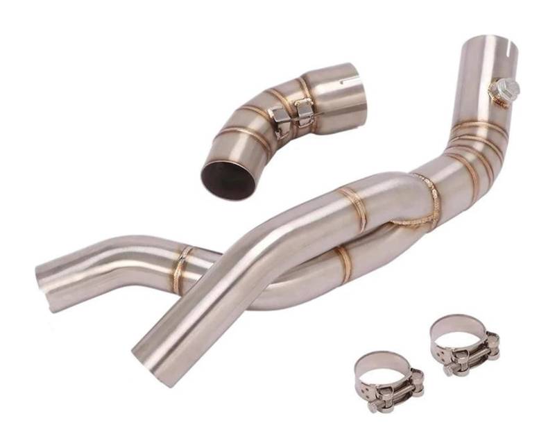 Motorrad Auspuff Mittelrohr Für Y&amaha YZF R1 2007 2008 Motorradauspuff Endschalldämpfer Auspuff Escape Moto Modify Middle Link Pipe Connect Schalldämpfer von Ciloc