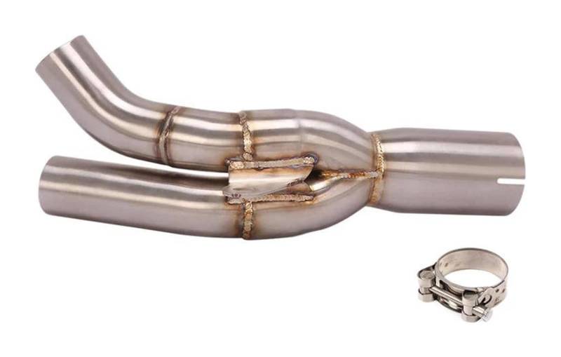 Motorrad Auspuff Mittelrohr Für Y&amaha YZF R1 R 1 2004–2006 Motorrad-Auspuff Escape Moto Modified Middle Link Pipe Connect Schalldämpfer von Ciloc