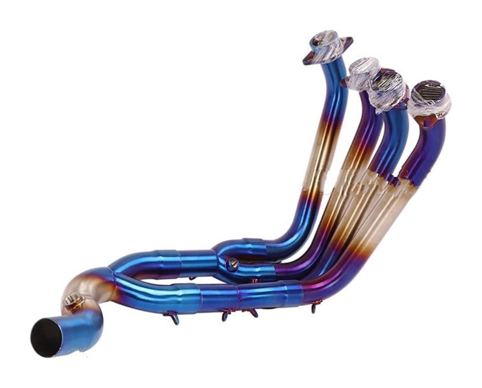Motorrad Auspuff Mittelrohr Für Y&amaha YZF R6 2017-2020 Motorradauspuffanlage Escape Front Tube Link Pipe Connect Original Schalldämpfer(2) von Ciloc
