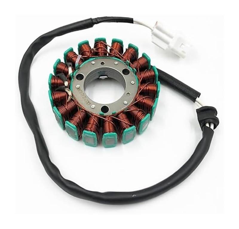 Motorrad Magneto Stator Spule Für 2-Stroke 250 MT250 Motorrad CDI Zündgerät CDI Zünder Motorrad Spulenverkabelung Zündung CDI Zünder(Glossy Black) von Ciloc