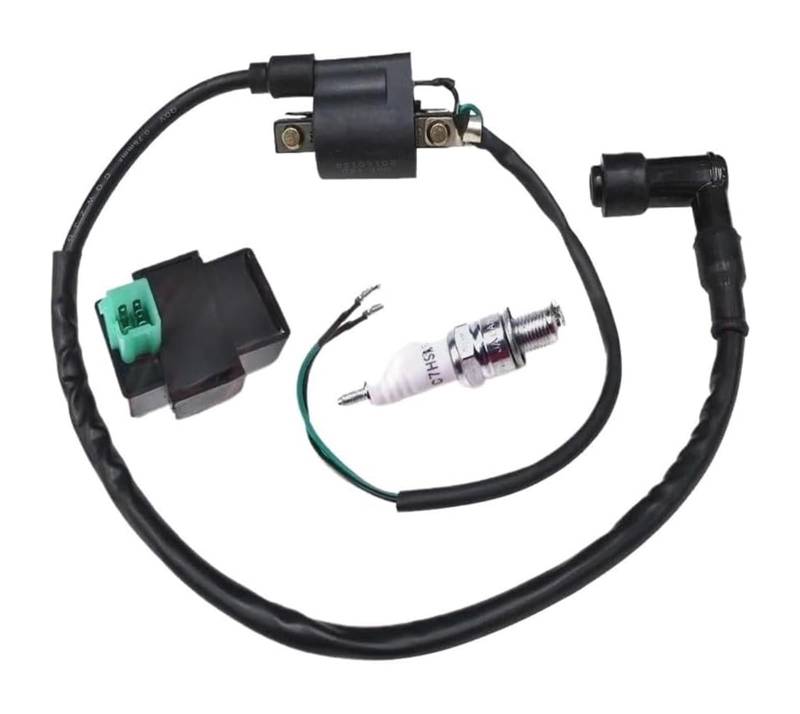 Motorrad Magneto Stator Spule Für 50cc 70cc 90cc 110cc 125cc Roller ATV Quad Pit Dirt Bike Motorrad Zündung CDI Gerät Motorrad Zündspule 5 Pins CDI Box von Ciloc