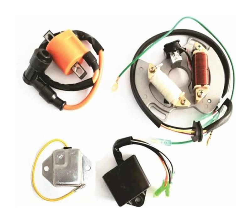 Motorrad Magneto Stator Spule Für Yam&aha YFS200 1998-2002 Motorrad Magneto Generator Motor Stator Spule CDI Box Zündspule Gleichrichter von Ciloc