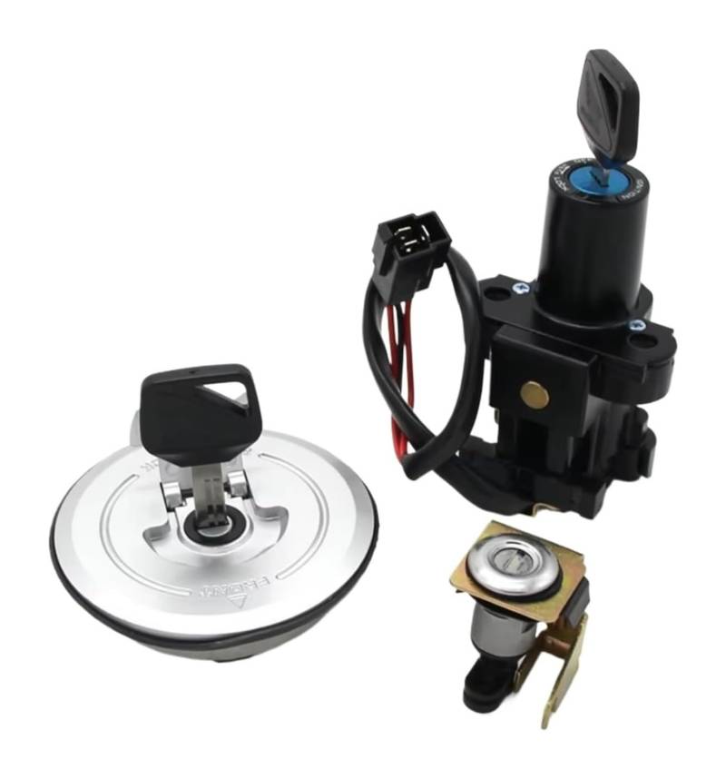 Zündschlüsselschalter Für CBR250R 2014-2018 Für CBR250R Abs 2014-2018 Für CBR250R Für Tricolor 2014-2016 Motorrad-Tankdeckel-Schlosssatz von Ciloc