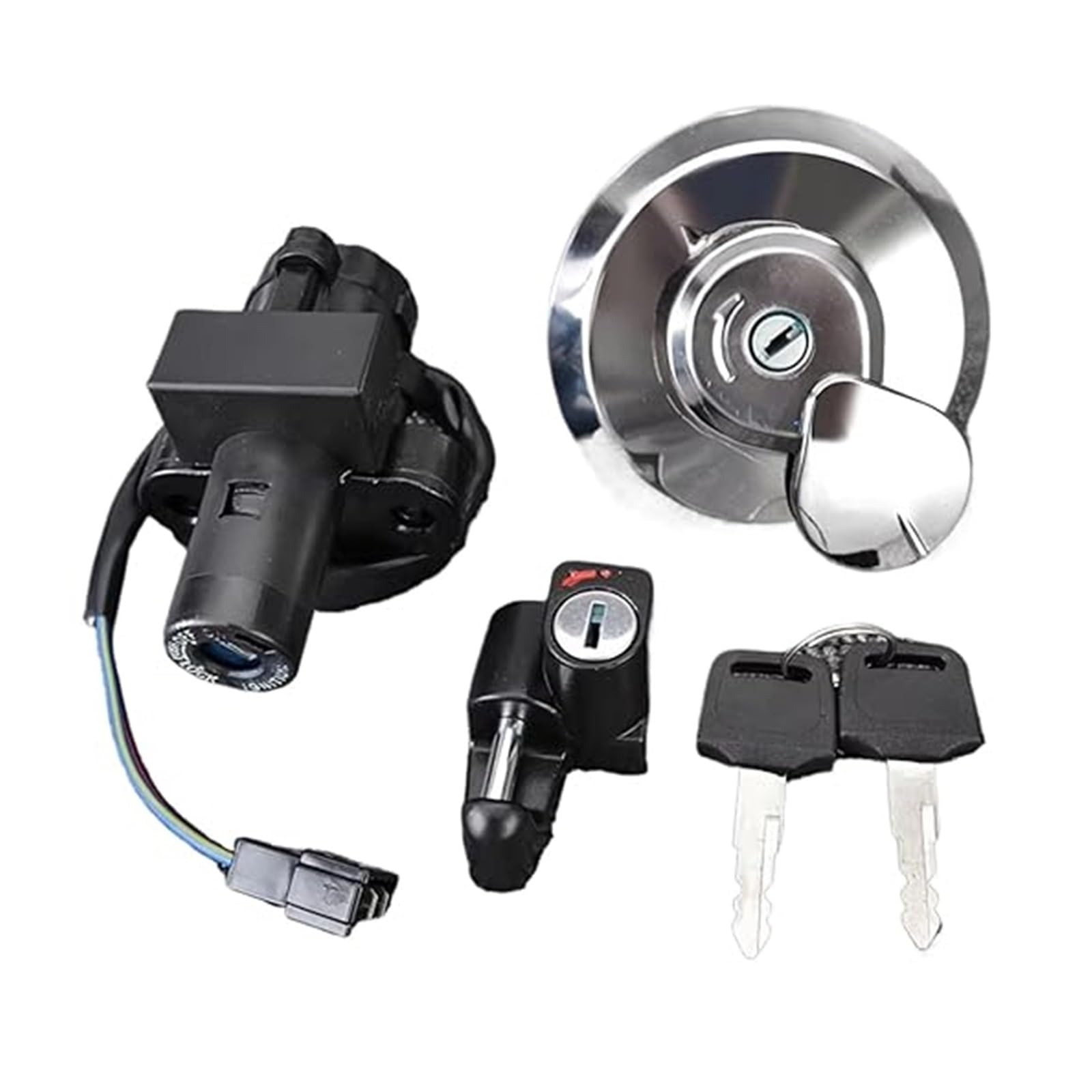 Zündschlüsselschalter Für CLR125 Für City Für Fly 1998 Für XR125L 2003-2008 35010-KFT-620 Zündschalter Tankdeckel Sitzschloss Schlüssel Motorradzubehör Zündschlüsselschalter Für CLR125 Für City Für Fly 1998 Für XR125L 2003-2008 35010-KFT-620 Zündschalter Tankdeckel Sitzschloss Schlüssel Motorradzubehör von Ciloc