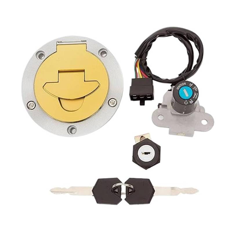 Zündschlüsselschalter Für D&UCATI Für Mon&ster 620 2003 Für Mon&ster 900 1999-2004 Für Mon&ster 750 1996-2002 Motorrad-Zündschalter Tankdeckel Sitzschloss von Ciloc