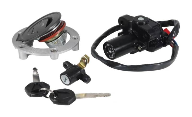 Zündschlüsselschalter Für FJ13 Für FJ1300 2001-2016 Für FZ8 Für FZ8N Für FZ8S 2011-2013 Motorrad-Tankdeckel-Schlosssatz von Ciloc