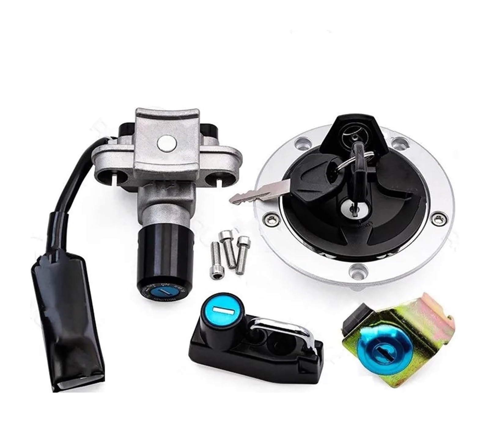 Zündschlüsselschalter Für Kawa&saki Für Z125 Für Pro 2017 2018 2019 Motorrad Zündschalter Tankdeckel Sitzschloss Kit Zündschlüsselschalter Für Kawa&saki Für Z125 Für Pro 2017 2018 2019 Motorrad Zündschalter Tankdeckel Sitzschloss Kit von Ciloc