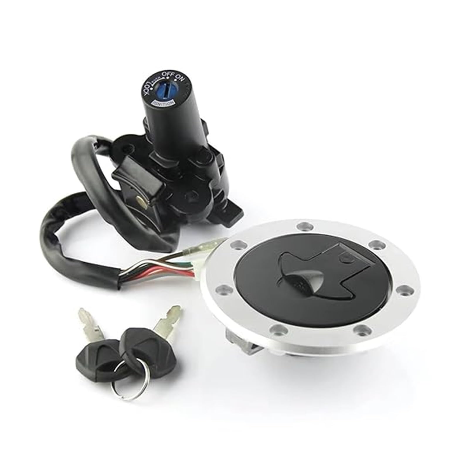 Zündschlüsselschalter Für Kawa&saki Für ZR400 Für XANTHUS 1992 1993-1995 Motorrad Zündschlüsselschalter Tankdeckel Sitzschloss Kit Zündschlüsselschalter Für Kawa&saki Für ZR400 Für XANTHUS 1992 1993-1995 Motorrad Zündschlüsselschalter Tankdeckel Sitzschloss Kit von Ciloc