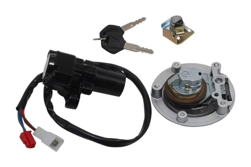 Zündschlüsselschalter Für MT-01 2005-2009 Für Yzf Für R1 2004-2014 Für Yzf Für R6 2006-2016 Motorrad-Tankdeckel-Schlosssatz von Ciloc